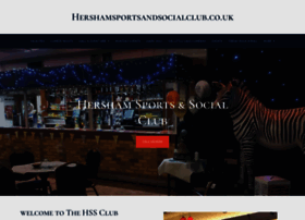 hershamsportsandsocialclub.co.uk