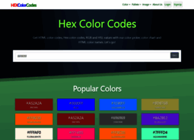 hexcolorcodes.org