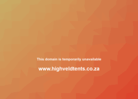 highveldtents.co.za