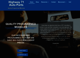 highway71autoparts.com