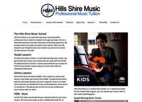 hillsshiremusic.com.au