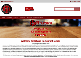 hiltonsrestaurantsupply.com