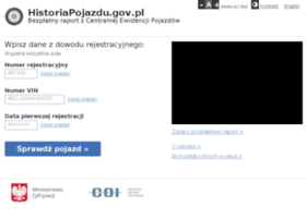 historiapojazdu.gov.pl