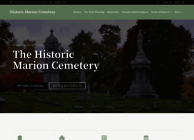 historicmarioncemetery.org