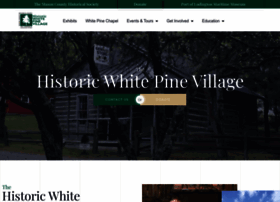 historicwhitepinevillage.org