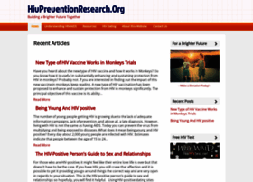 hivpreventionresearch.org
