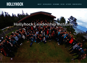 hollyhockleadershipinstitute.org