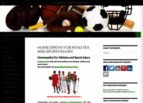 homeopathyforathletes.com