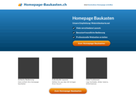 homepage-baukasten.ch