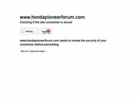 hondapioneerforum.com