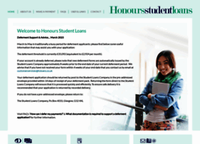 honoursstudentloans.co.uk