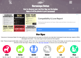 horoscopedates.com