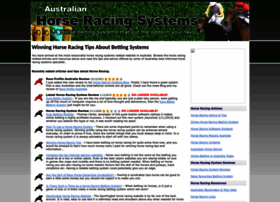 horseracingsystems.com.au