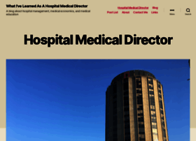 hospitalmedicaldirector.com