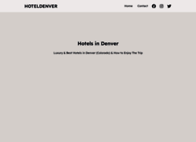 hoteldenver.net