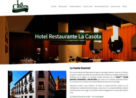 hotelrestaurantelacasota.com
