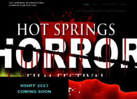 hotspringshorrorfilmfestival.com