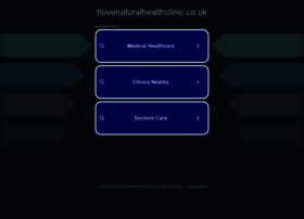 hovenaturalhealthclinic.co.uk