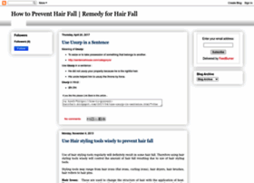 how-to-prevent-hairfall.blogspot.in