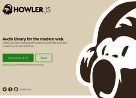 howlerjs.com