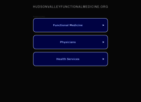 hudsonvalleyfunctionalmedicine.org