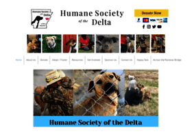 humanesocietyofthedelta.org