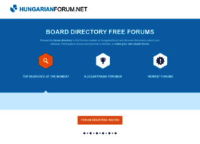 hungarianforum.net