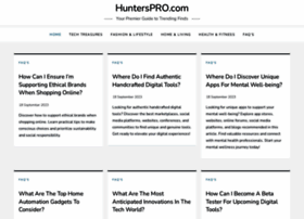 hunterspro.com