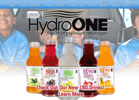 hydroonebeverages.com