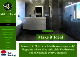 idealbathroomsandplumbing.com.au