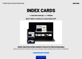 indexcards.ink