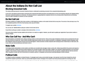 indonotcall.org