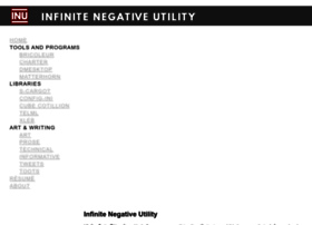 infinitenegativeutility.com