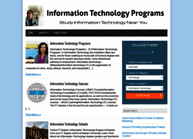 informationtechnologyprograms.org