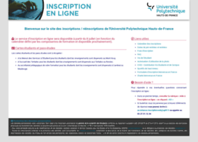 inscription.univ-valenciennes.fr