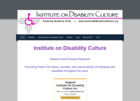 instituteondisabilityculture.org