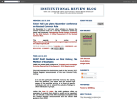 institutionalreviewblog.com