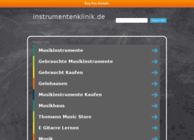 instrumentenklinik.de