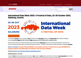 internationaldataweek.org