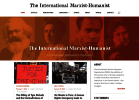 internationalmarxisthumanist.org