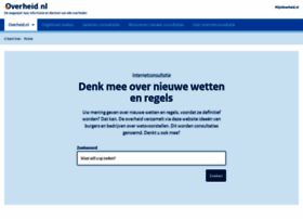 internetconsultatie.nl