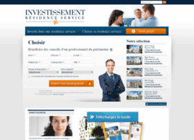 investissement-residence-service.fr