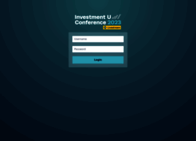 investmentuconference.com