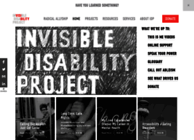 invisibledisabilityproject.org