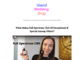 islandweddingshop.com