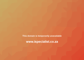 ispecialist.co.za