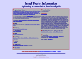 israel-tourist-information.com