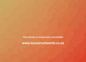 isuzutruckworld.co.za