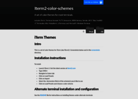 iterm2colorschemes.com