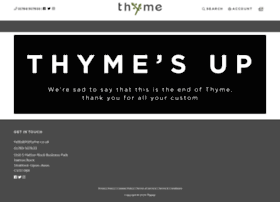 itsthyme.co.uk